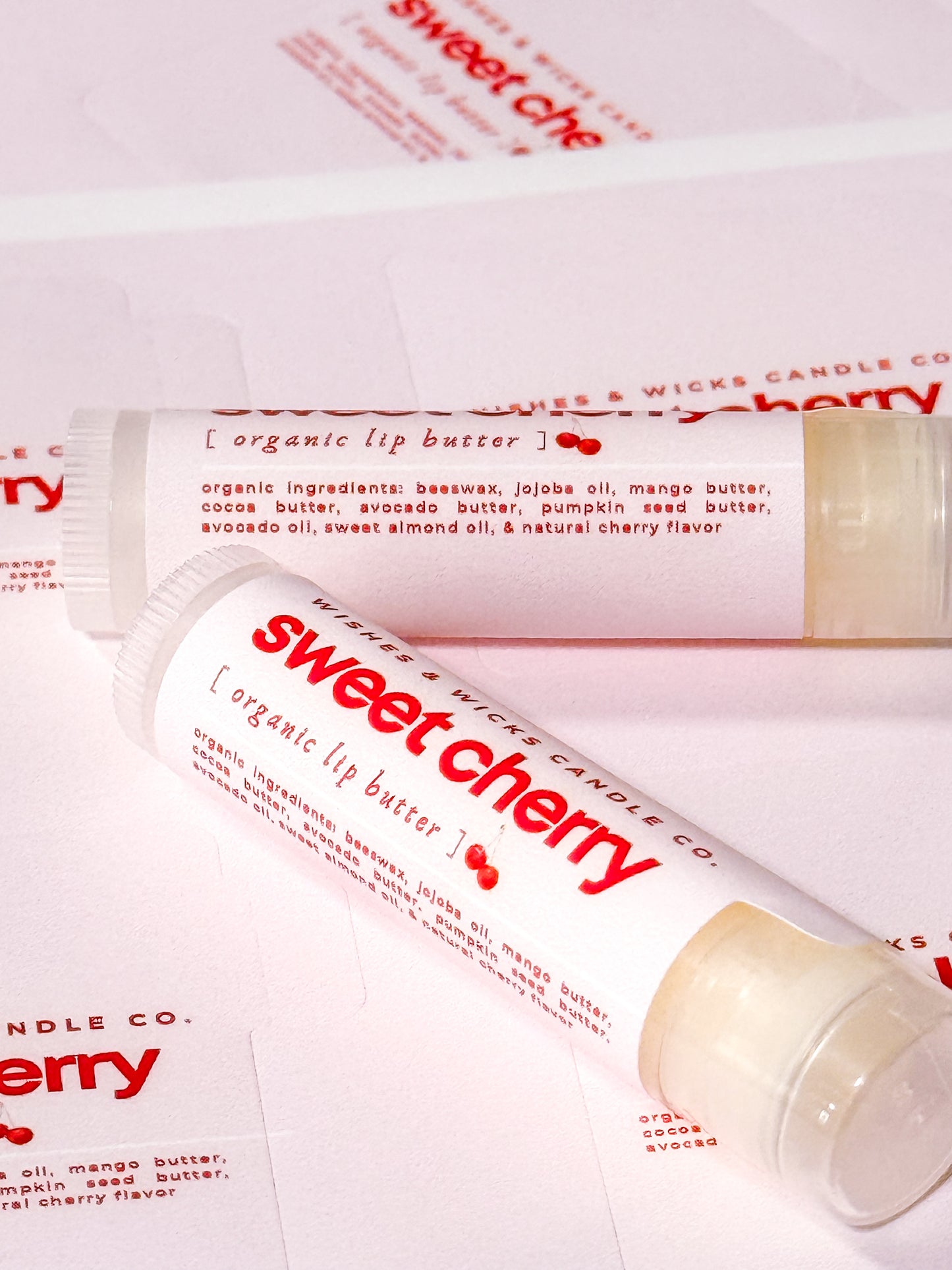 Sweet Cherry Organic Lip Butter