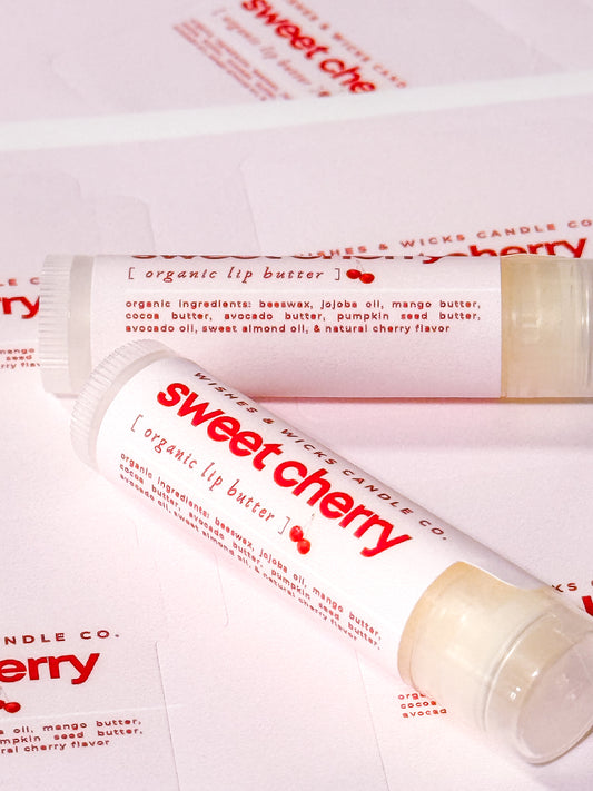 Sweet Cherry Organic Lip Butter