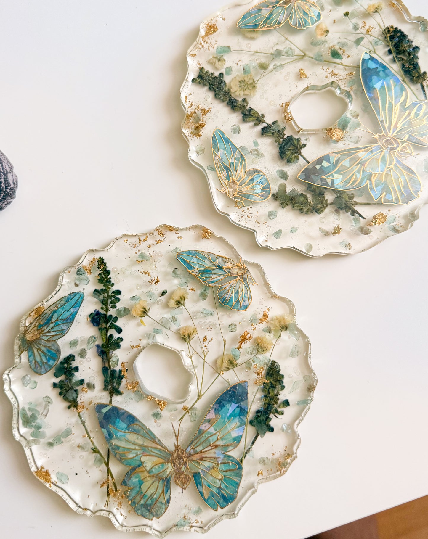Blue Dream Coaster Set | Wishes & Wicks Candle Co.